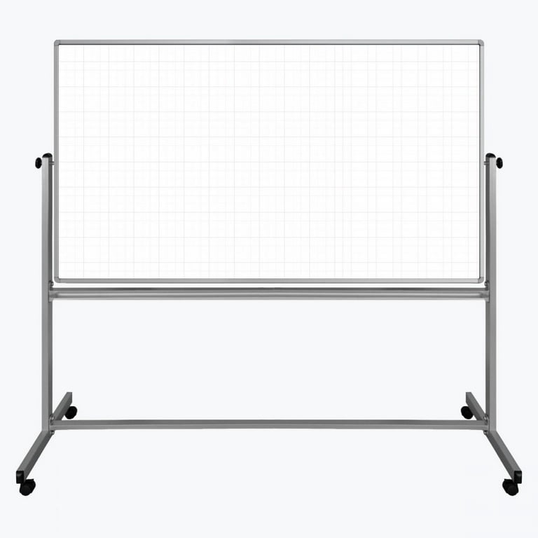 Magic Whiteboard Dry Erase Whiteboard Sheets GRIDDED 3'x4' 25