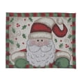 thumbnail image 1 of Tapisserie Unbacked Napperon (Santa) - Set of 12, 1 of 2