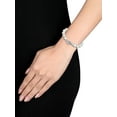 thumbnail image 3 of Everly Women's Cultured Pearl Cubic Zirconia Sterling Silver Bracelet, 3 of 5