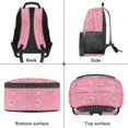 thumbnail image 6 of Aplkyhs School Backpack for Age 6-18 Large Capacity Ergonomic Padded Adjustable Straps School Bag for Boys Girls K-12 Students Back to School Gift Daily Use Donut Axolotl, 6 of 7