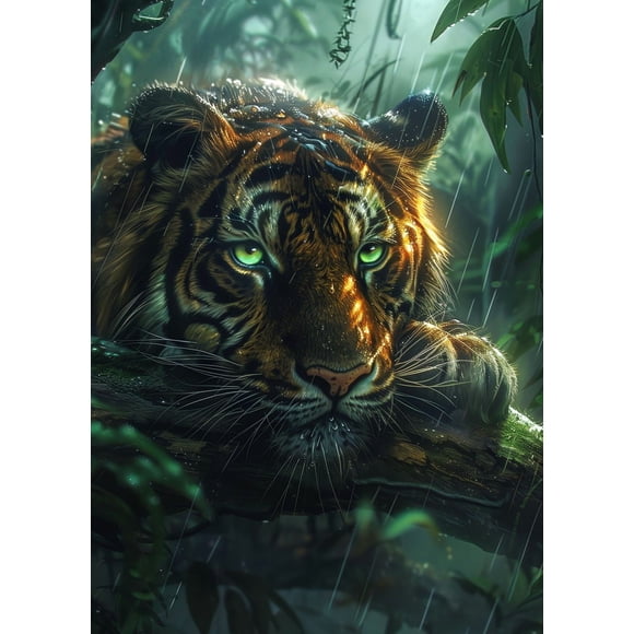 Leopard Frog Bird Sloth Poster Wall Art Picture Abstract Wild Animal Canvas Painting And Print for Modern Living Room Home Decor50 x 70 cm (without frame),SKU-16
