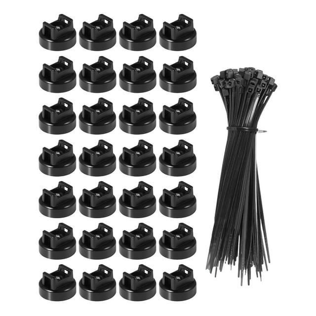 DJN Home & Garden Zbad1 Cable Tie Holders Nylon Cable Ties Suitable For Clarifying The Layout Of Lines In Various Situations