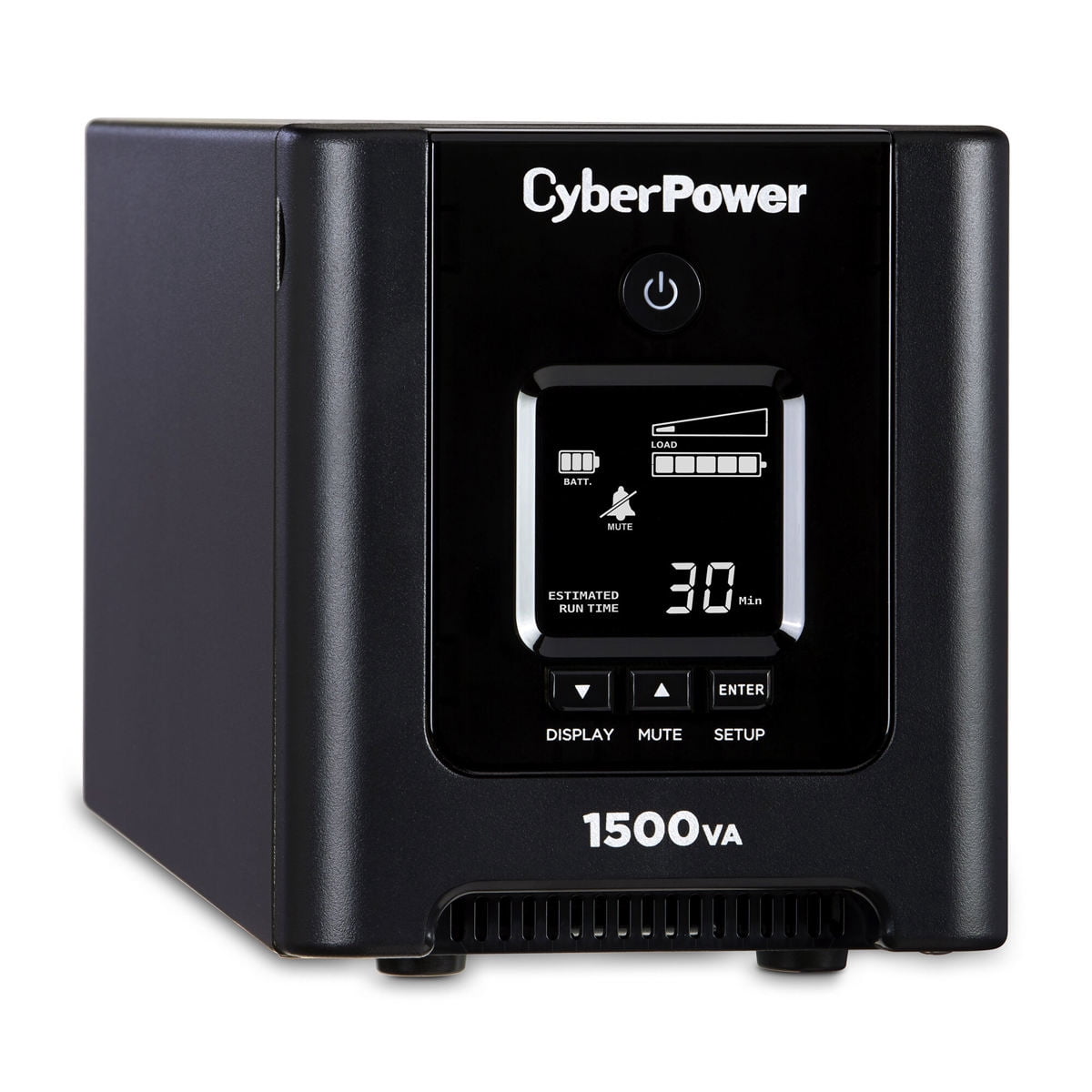 CyberPower OR1500PFCLCD Tower 1050W 1500V Uninterruptible Power Supply, 8 Outlets, 3' Cord