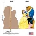 thumbnail image 2 of Advanced Graphics Beauty and the Beast Belle and Beast Cardboard Standup, Yellow, 5 ft, 2 of 2