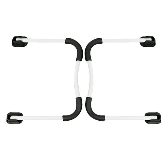 BRIGHTFUFU 2 piezas de mesa de cama plegable patas de la cama resistente escritorio de computadora