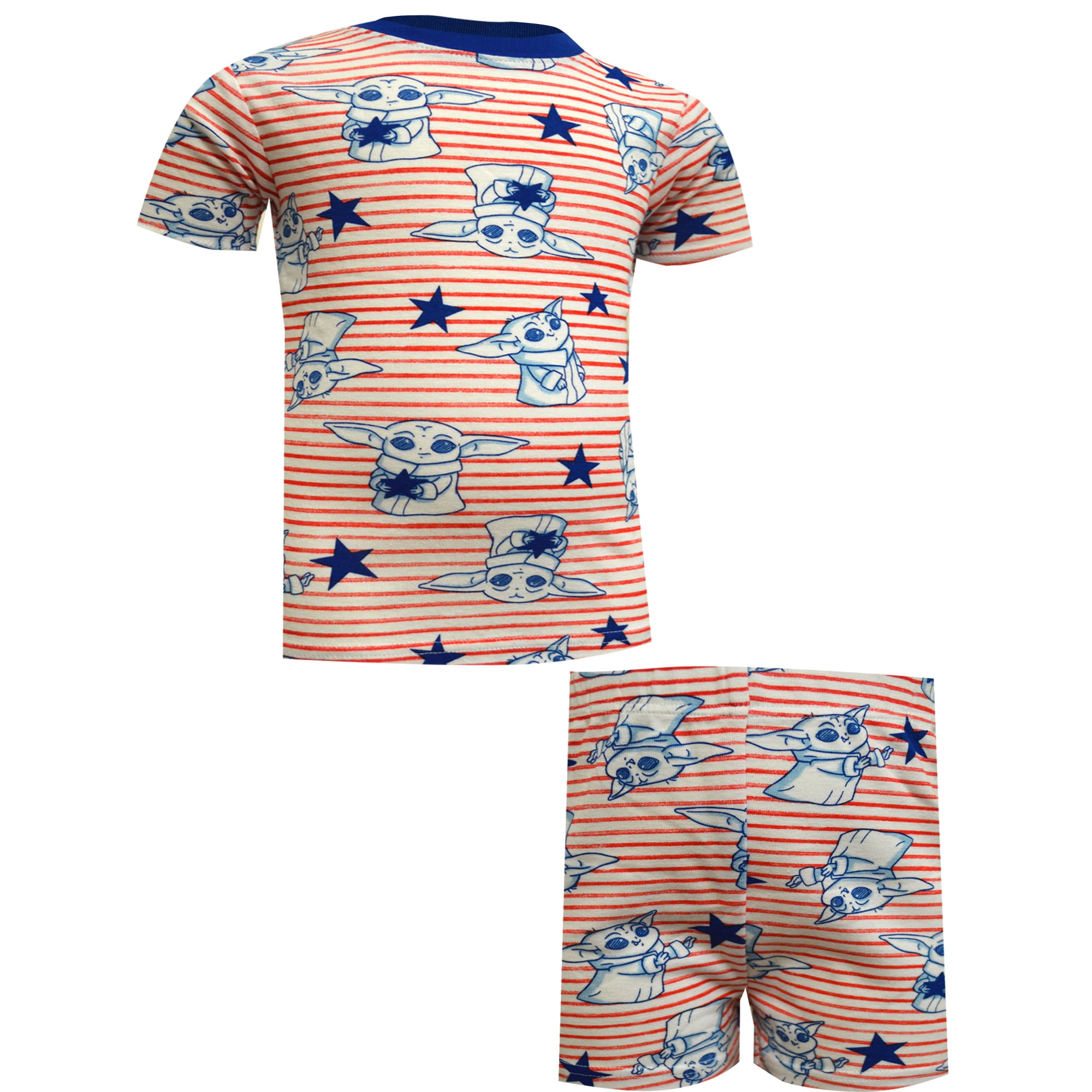 American Marketing Enterprises INC Boys Mandalorian Grogu Baby Patriotic Baby and Toddler Pajama 5T Walmart