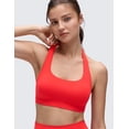 thumbnail image 4 of CRZ YOGA Butterluxe Halter Sports Bras for Women Padded Open Back Yoga Crop Gym Tops Low Impact, 4 of 6