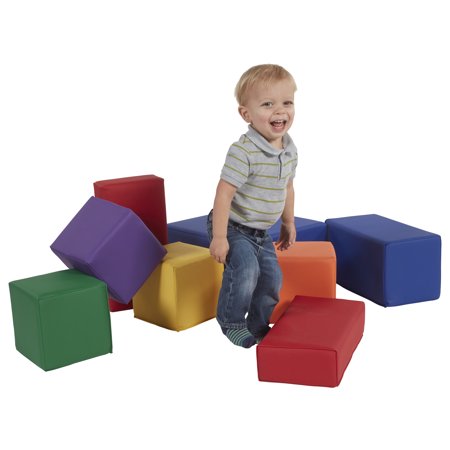 SoftZone® Stack-A-Block Set 8-Piece - Primary