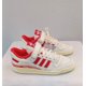 thumbnail image 5 of New Men’s Adi-das Forum 84 Low AEC Shoes-Cloud White/Red (HR0557) Size 12, 5 of 6