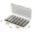 thumbnail image 3 of CNKOO Large Pill Container Holder Vitamins Case Pill Dispenser for Men Woman Old People Use, 3 of 3