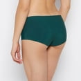thumbnail image 3 of No Show Boyshort Panty in Emerald Green, 3 of 5