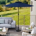 thumbnail image 2 of Gymax Outdoor Patio Umbrella Modern Table Umbrella w/8 Heavy Duty Ribs Sun-proof Navy, 2 of 10
