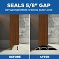 thumbnail image 5 of M-D Building Products 11821 3-3/4 in. x 3/4 in. x 36 in. Black Aluminum and Vinyl Heavy-Duty Low-Profile Threshold, 5 of 8