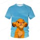 thumbnail image 1 of Disney Lion King Simba 3D PrintedAnime niños camiseta verano Casual lindo niños niñas camiseta Tops cuello redondo niños camisa Anime Clothing100 Gao Jinjia LED, 1 of 2