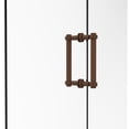 thumbnail image 2 of Contemporary 8 Inch Back to Back Shower Door Pull with Grooved Accent, 2 of 7