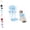 Blue, variant on Cat and Small Dog Harness and Leash Set, Adjustable H-Style Pet Harness with Oversized Sheer Bow, Lightweight Dressy Walking Set (White,L)