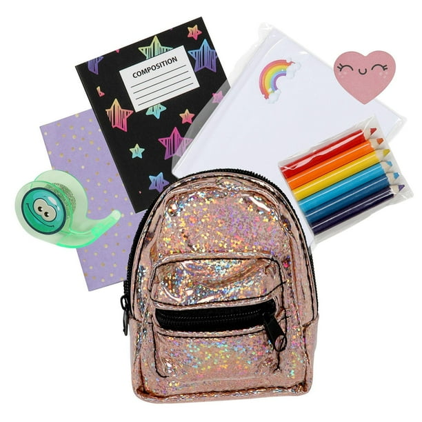 Real Littles - Collectible micro Backpack with 6 stationery
