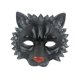 thumbnail image 2 of 2 Máscaras De León De Media Cara Salvador Espuma De Poliuretano Color Gris Oscuro, 2 of 6