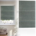 thumbnail image 2 of Temporary Pleated Window Shades, Self-Adhesive No Drill Cordless Blackout Blinds, Removable Light Filtering Privacy Blinds for Home, Bedroom, Kitchen, RV, Apartment, Office, Window Blinds, 2 of 8