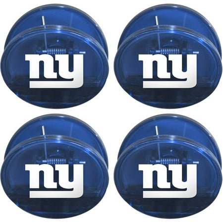 Chip Clip Set - NFL New York Giants Magnetic Chip Clip Set, 4pk