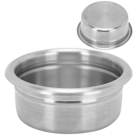 

Coffee Strainer Non-Pressurized Professional Coffee Filter Ultra-Fine Durable For Home Silver