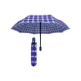 thumbnail image 4 of Paraguas Sombrilla De Bolsillo Lunares Azul Rey Automático Una Tela, 4 of 5