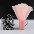 thumbnail image 6 of Wedding Gift Wave Yarn Lace Bouquet Wrapping Ribbon for Diy Gift Flower Packaging Bouquet Packaging Stain Ribbon B, 6 of 8