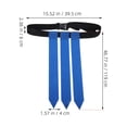 thumbnail image 2 of SOPOTUTU Football Training Belt with Blue Rugby Flag Adjustable Waist Strap for Sports and Games, 2 of 7