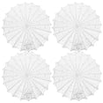 thumbnail image 1 of Miangastore 4 Pcs Napperons de Table Toile d'Araignée Napperons Décoratifs d'Halloween pour Restaurant, 1 of 9
