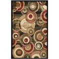 thumbnail image 3 of SAFAVIEH Lyndhurst Josh Geometric Circles Area Rug, Black/Multi, 8' x 11', 3 of 6