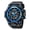 Blue, variant on SKMEI Men's Watches Fashion Military Waterproof Big Face Digital Sport Watch with Dual Time Alarm LED Stopwatch