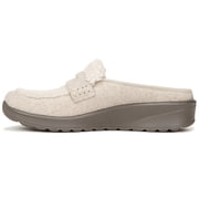 Bzees For Lifestride Women's Georgia Slip On Mule Beige Fleece 11M
