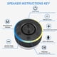 thumbnail image 4 of Xihbxyly Artículos En Exceso Liquidación Todo Altavoz Bluetooth para Baño Conventosa de Adsorción y Efecto de Luz Rgb de Alta Fidelidad, Calidad de Sonido, Resistente Al Agua Los Golpes, Fm Incorpora, 4 of 7