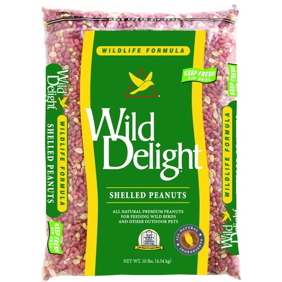 WILD DELIGHT WILDLIFE FORMULA SHELLED PEANUTS