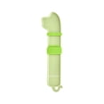 thumbnail image 2 of Dispensador de premios para gatos, comedero con cuchara, exprimidor de puré de comida, plástico de grado alimentario, pistón de varilla de empuje, verde/amarillo/gris, 9 pulgadas, uso en casa y viajes, 2 of 6