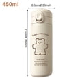 thumbnail image 4 of Taza térmica de 350/450 ML, botella de agua aislada con oso Kawaii sin BPA para niños y niñas, 4 of 8