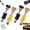 4pcs, variant on Spring-loaded Bit Holder, Anti-drop Magnetic Screw Holder Bits, Magnetic Quick Release Depth Stop Bit Holder, 1/4" Hex Shank Spring-loaded Screw Setter for Impact Driver & Power Drill