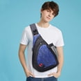 thumbnail image 2 of Bolso de pecho ligero CHAO Yjmei tipo bandolera con puerto USB para hombres y mujeres, 2 of 5