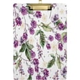 thumbnail image 1 of FMSHPON BlackBerryFlowers Anemone Clipboard Hardboard Wood Nursing Clip Board and Pull for Standard A4 Letter 13x9 inches, 1 of 7