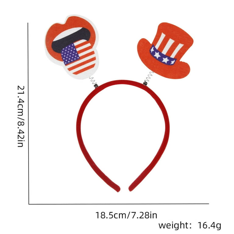 Fourth of july baby headbands 2025