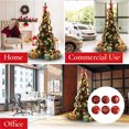 thumbnail image 5 of Laklulu Juego de adornos de bolas de Navidad, para árbol de Navidad, decoración del hogar para fiestas, vacaciones, bodas, aniversarios, Halloween, adornos de Navidad, 5 of 5