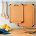 thumbnail image 4 of Chef Pomodoro Wood Cutting Board for Kitchen, Dual-Sided with Juice Groove, 14.5 x 11", 4 of 9