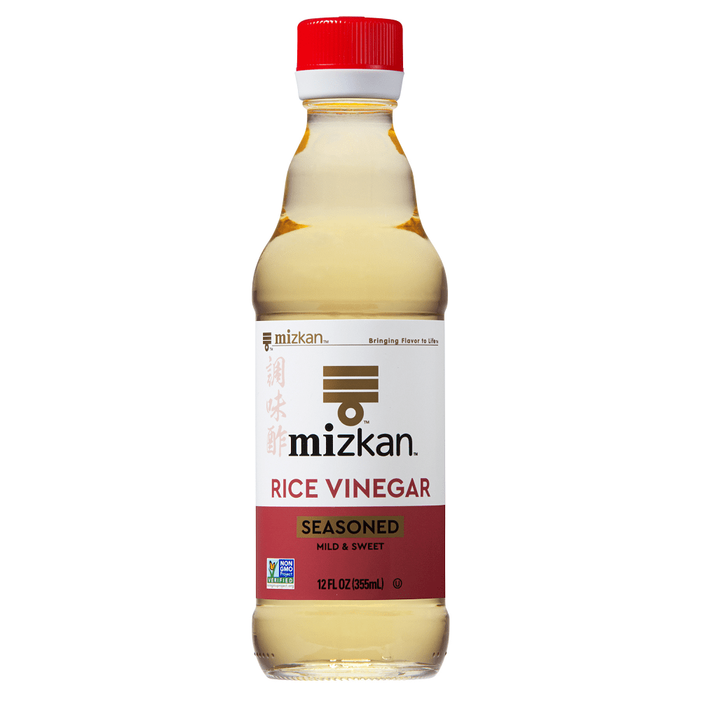 Mizkan Mild and Sweet Seasoned Rice Vinegar, 12 oz [Pack of 6