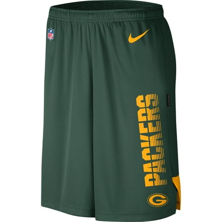 Nike Lights Out Knit - Green Bay Packers Nike Sideline Player Knit Performance Shorts - Green