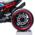 thumbnail image 3 of 12V Electric Motorbike for Kids, 3-Wheel Stable Design with Dual Motors, Slow Start, Spring Suspension & LED Lights – for Boys Girls Ages 3+, Black, 3 of 10