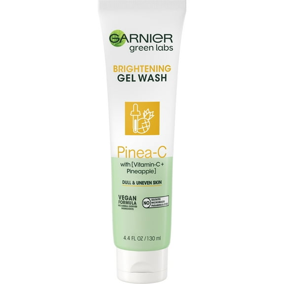 Garnier Green Labs Pinea-C Brightening Gel Washable Cleanser, 4.4 fl. oz.