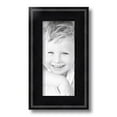 thumbnail image 2 of ArtToFrames 5" x 11" Matte Black with Beads Picture Frame, 5x11 inch Black Wood Poster Frame (WOM-4065), 2 of 8