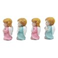 thumbnail image 2 of Ebros "Children Of The Lord" Inspirational Guardian Angel Boys And Girls Statue Set 3.75"Tall Angels Holding Scriptural Faith Confessions Figurine Set of 4, 2 of 5