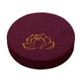 thumbnail image 4 of Yoga Meditation Cushion with Removable Cover Japanese Tatami Mat Meditation Accessories Floor Pillow for Yoga Living Room Holiday Gifts Violet 6cm, 4 of 10