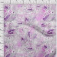thumbnail image 4 of oneOone Polyester Lycra Medium Purple Fabric Abstracts Craft Projects Decor Fabric Printed By The Yard 56 Inch Wide, 4 of 5